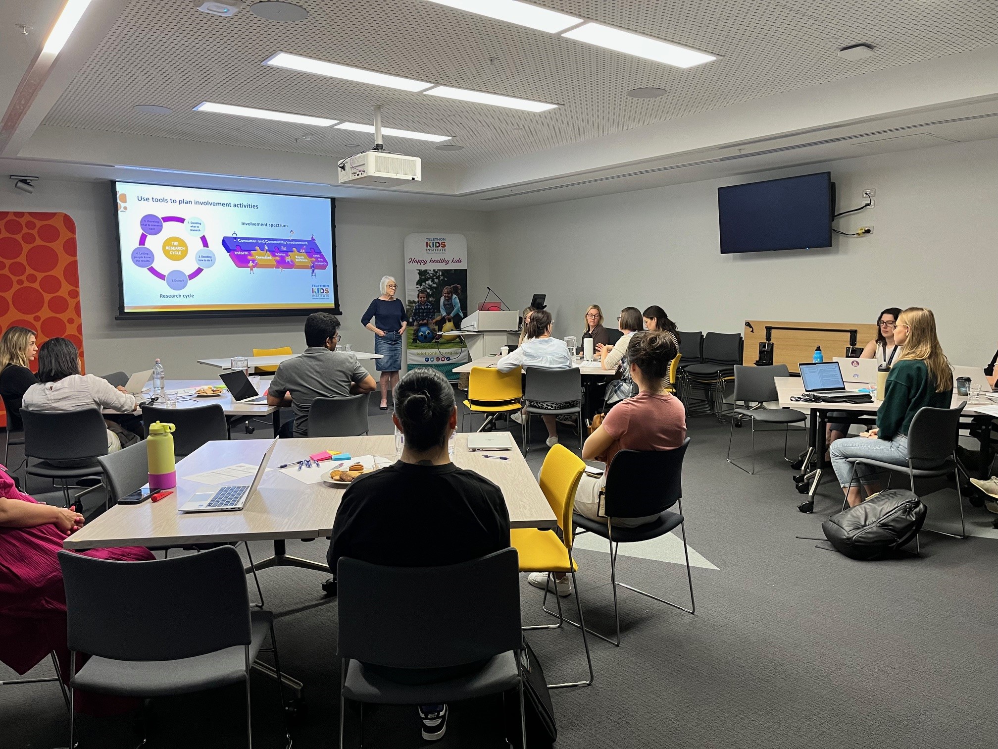 people in a classroom